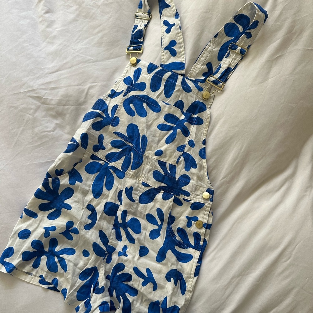 WeWoreWhat Linen Overalls